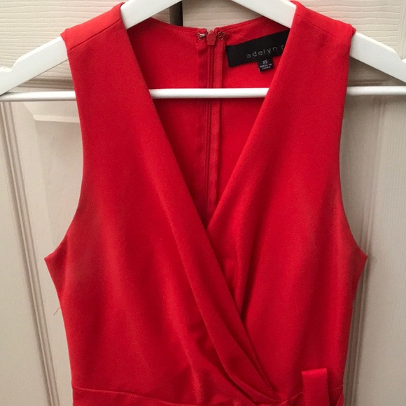 Adelyn Rae red romper - Picture 3 of 6